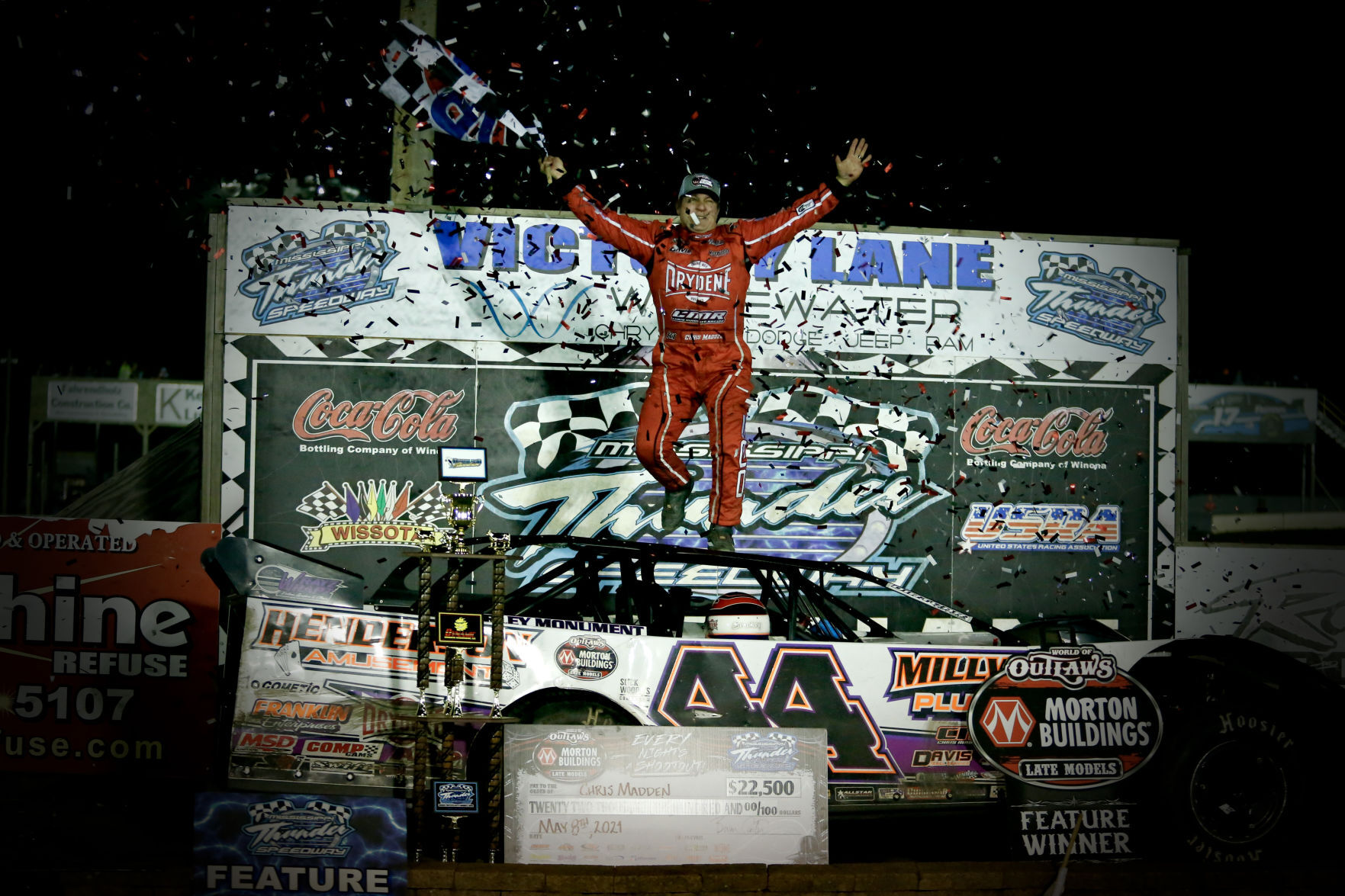 Photos: Mississippi Thunder Speedway's World of Outlaws Dairyland Showdown